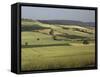 Agricultural Landscape Near Clermont Ferrand, Auvergne, France-Michael Busselle-Framed Stretched Canvas