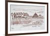 Agricultural landscape towards Mont Saint-Michel, Normandy, France-Richard Lawrence-Framed Photographic Print