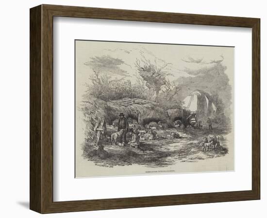Agricultural Pictures, Lambing-William James Linton-Framed Giclee Print