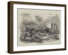 Agricultural Pictures, Lambing-William James Linton-Framed Giclee Print