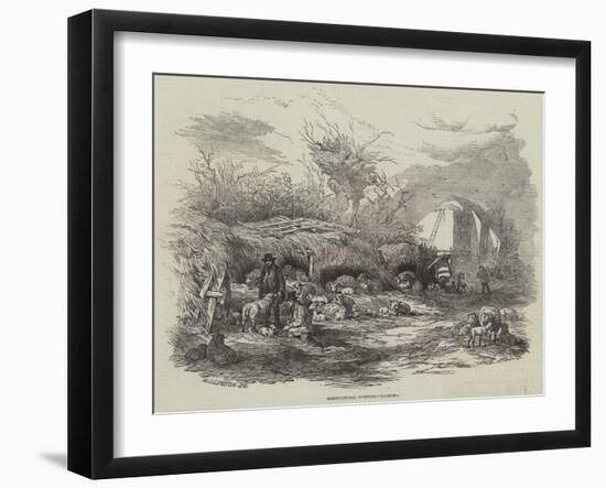 Agricultural Pictures, Lambing-William James Linton-Framed Giclee Print