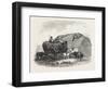 Agricultural Pictures:  Thatching, 1846-null-Framed Giclee Print