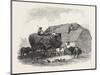 Agricultural Pictures:  Thatching, 1846-null-Mounted Giclee Print