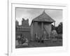 Agricultural Stand at the Royal Show at Wollaton Hall, Nottingham, Nottinghamshire, July 1954-Michael Walters-Framed Photographic Print