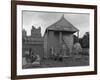 Agricultural Stand at the Royal Show at Wollaton Hall, Nottingham, Nottinghamshire, July 1954-Michael Walters-Framed Photographic Print