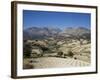 Agricultural Valley and Mountains, Heraklion, Crete, Greece-James Green-Framed Photographic Print