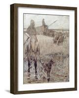 Agriculture, 1892-Fernand Cormon-Framed Giclee Print