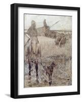 Agriculture, 1892-Fernand Cormon-Framed Giclee Print