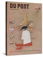 Agriculture and Du Pont, Front Cover of 'The Du Pont Magazine', April 1947-null-Stretched Canvas