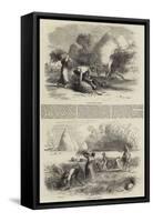 Agriculture in France-Charles Emile Jacque-Framed Stretched Canvas