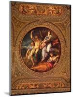 Agriculture, Pomona, Ceres and Neptune, from the Ceiling of the Library-Battista Franco-Mounted Giclee Print