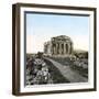 Agrigente (Sicily, Italy), the Concorde Temple (Vth Century B,C,), Circa 1860-Leon, Levy et Fils-Framed Photographic Print