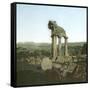 Agrigente (Sicily, Italy), the Temple of Dioscures Castor and Pollux (Vth Century B,C,), Circa 1860-Leon, Levy et Fils-Framed Stretched Canvas