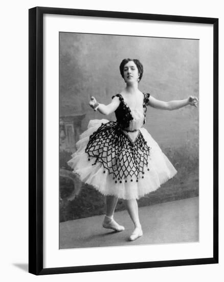 Agrippina Yakovlevna Vaganova in a Scene from the Ballet 'Paqita', 1900-null-Framed Photographic Print