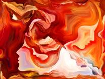 Unfolding Of Fractal Dreams-agsandrew-Framed Stretched Canvas