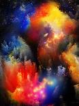 Layers of Fractal Paint-agsandrew-Art Print