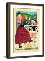 Agua de Amer: Exquisita Agua de Mesa-Mary Wright Jones-Framed Art Print