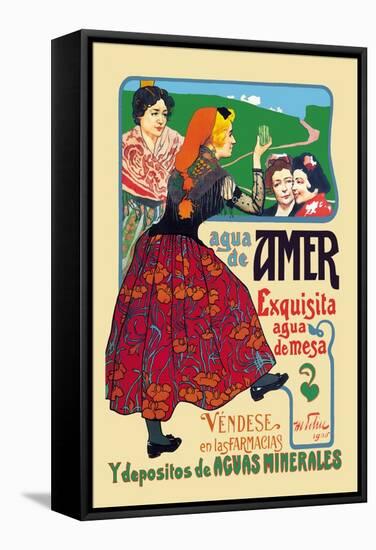 Agua de Amer: Exquisita Agua de Mesa-Mary Wright Jones-Framed Stretched Canvas