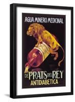 Agua Minero Medicinal de Prats del Rey-null-Framed Art Print
