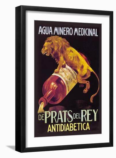 Agua Minero Medicinal de Prats del Rey-null-Framed Art Print