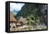 Aguas Calientes, the Town and Railway Station at the Foot of the Sacred Machu Picchu Mountain, Peru-xura-Framed Stretched Canvas