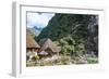 Aguas Calientes, the Town and Railway Station at the Foot of the Sacred Machu Picchu Mountain, Peru-xura-Framed Photographic Print