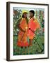 Ague y Su Consorte, 1945-Hector Hippolite-Framed Giclee Print