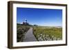 Agulhas lighthouse at southernmost tip of Africa, Agulhas Nat'l Park, Western Cape, South Africa-Christian Kober-Framed Photographic Print