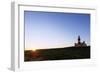 Agulhas lighthouse at Southmost tip of Africa, Agulhas Nat'l Park, Western Cape, South Africa-Christian Kober-Framed Photographic Print