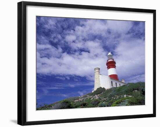 Agulhas Lighthouse, South Africa-Walter Bibikow-Framed Photographic Print