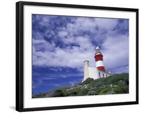 Agulhas Lighthouse, South Africa-Walter Bibikow-Framed Photographic Print