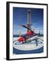 AgustaWestland AW109E Utility Helicopter On the Helipad of An Oil Rig-Stocktrek Images-Framed Photographic Print