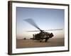 AH-64 Apache Gets Ready for Take Off at Camp Speicher-Stocktrek Images-Framed Photographic Print