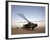 AH-64 Apache Gets Ready for Take Off at Camp Speicher-Stocktrek Images-Framed Photographic Print