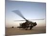 AH-64 Apache Gets Ready for Take Off at Camp Speicher-Stocktrek Images-Mounted Photographic Print