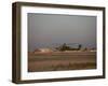 AH-64 Apache Hovering Above the Ramp, Tikrit, Iraq-Stocktrek Images-Framed Photographic Print