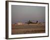 AH-64 Apache Hovering Above the Ramp, Tikrit, Iraq-Stocktrek Images-Framed Photographic Print