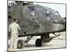 AH-64 Apache Preparing to Leave its Pad for a Mission-Stocktrek Images-Mounted Photographic Print