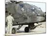 AH-64 Apache Preparing to Leave its Pad for a Mission-Stocktrek Images-Mounted Photographic Print
