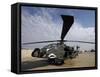 AH-64 Helicopter Sits on the Flight Line at Camp Speicher-Stocktrek Images-Framed Stretched Canvas