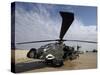 AH-64 Helicopter Sits on the Flight Line at Camp Speicher-Stocktrek Images-Stretched Canvas
