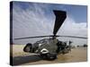 AH-64 Helicopter Sits on the Flight Line at Camp Speicher-Stocktrek Images-Stretched Canvas