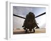 AH-64 Helicopter Sits on the Flight Line at Camp Speicher-Stocktrek Images-Framed Photographic Print