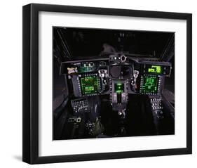 AH-64D advanced combat helicopter-null-Framed Art Print