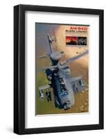 AH-64D Apache Longbow-null-Framed Premium Giclee Print