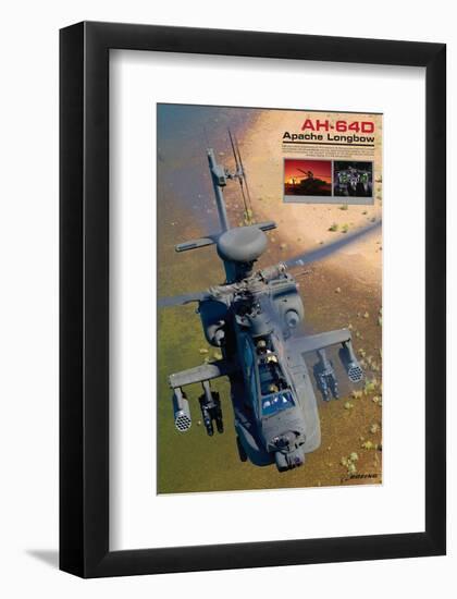 AH-64D Apache Longbow-null-Framed Premium Giclee Print