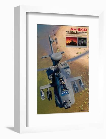 AH-64D Apache Longbow-null-Framed Premium Giclee Print