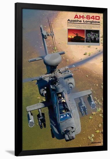 AH-64D Apache Longbow-null-Framed Premium Giclee Print