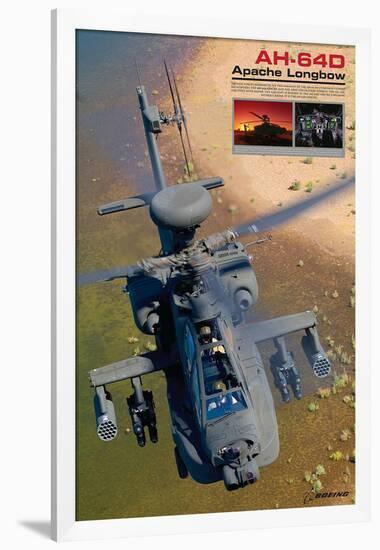 AH-64D Apache Longbow-null-Framed Premium Giclee Print