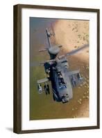 AH-64D Apache Longbow-null-Framed Art Print